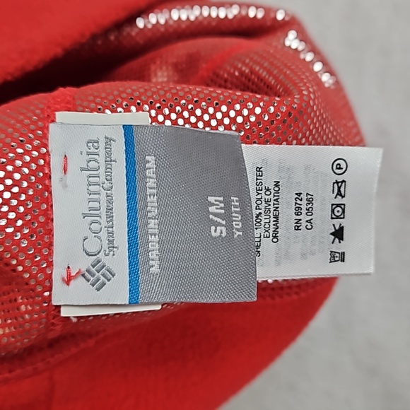 Columbia | NWT Youth Orange OMNI-HEAT Thermal Reflective Beanie Sz S/M - Picture 6 of 8